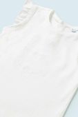 Дитячий бавовняний топ Mayoral колір білий (3065501) Дитячий бавовняний топ Mayoral колір білий (3065501)