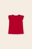 Дитячий бавовняний топ Mayoral колір червоний