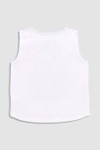 Дитячий топ Coccodrillo колір білий