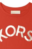 Дитяча бавовняна футболка Michael Kors колір червоний (3054196)