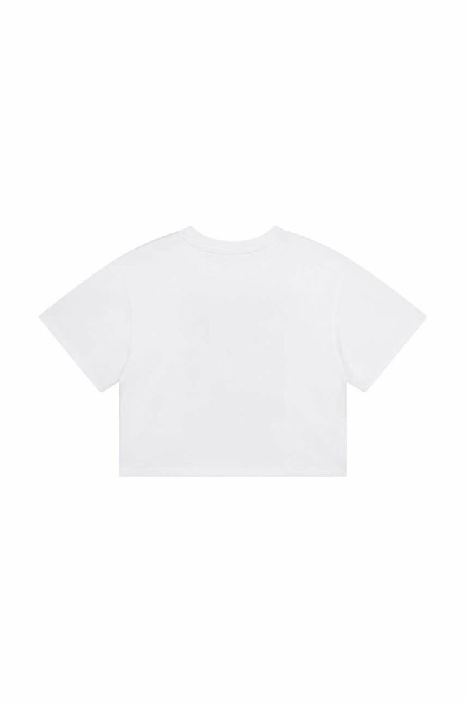 Дитяча бавовняна футболка Kenzo Kids колір білий (3054250) фото 2