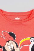 Дитячий бавовняний топ zippy x Disney колір помаранчевий