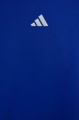 Дитяча футболка adidas U RUN 3S з принтом колір блакитний