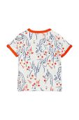 Дитяча футболка Mini Rodini колір білий візерунок (2909889)