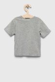 Дитяча футболка United Colors of Benetton колір сірий з принтом (3239400)