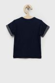 Футболка для немовлят United Colors of Benetton колір синій однотонний Футболка для немовлят United Colors of Benetton колір синій однотонний