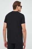 Футболка Karl Lagerfeld чоловічий колір чорний з принтом (2924267)