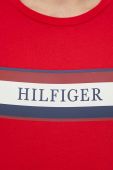 Бавовняна футболка Tommy Hilfiger колір червоний з принтом (2824989)