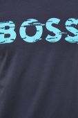 Футболка BOSS BOSS GREEN чоловіча колір синій з принтом (2921155)