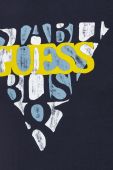 Футболка Guess чоловічий колір синій з принтом (2887831)