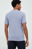 Футболка Guess чоловічий однотонний колір блакитний (2862960)