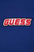Бавовняна футболка Guess колір синій з аплікацією (2891693)
