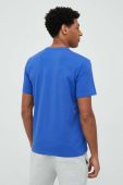 Футболка Guess чоловічий з принтом колір блакитний (2871625)