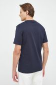 Бавовняна футболка BOSS колір синій з принтом (2915444)
