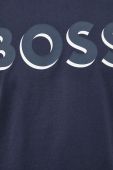 Бавовняна футболка BOSS колір синій з принтом (2915444)