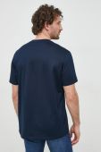Бавовняна футболка Paul&Shark колір синій з аплікацією (2906736)