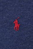 Бавовняна футболка Polo Ralph Lauren Колір червоний однотонний колір темно-синій (2971919)