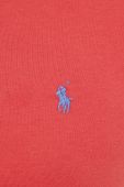 Бавовняна футболка Polo Ralph Lauren колір червоний однотонний (2857348)