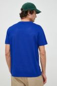 Бавовняна футболка Polo Ralph Lauren з аплікацією колір блакитний