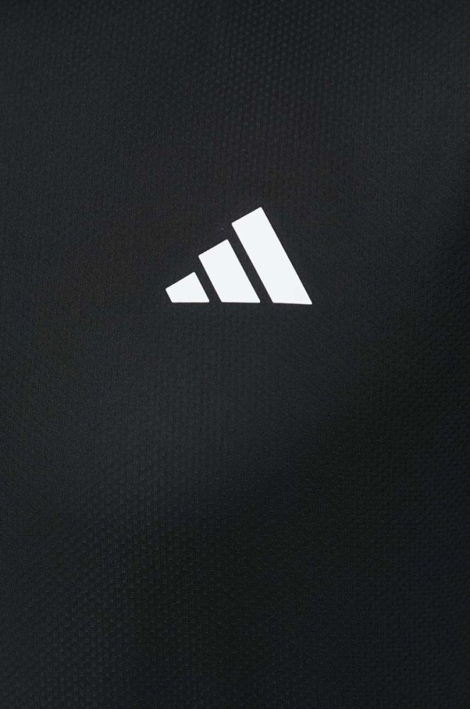 Тренувальна футболка adidas Performance Train Essentials колір чорний з принтом фото 5