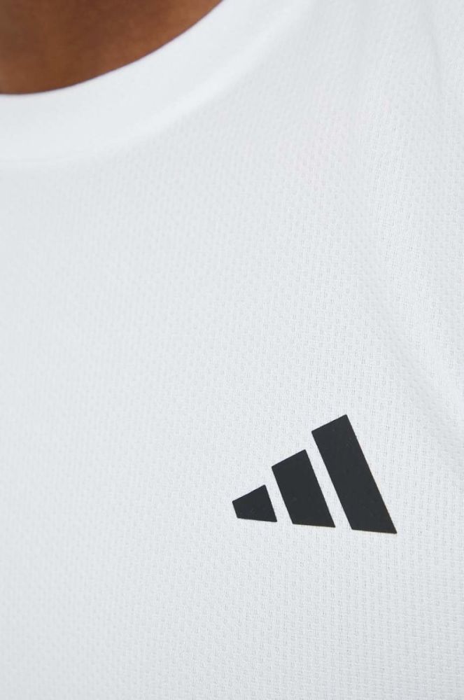 Тренувальна футболка adidas Performance Training Essentials колір білий з аплікацією фото 5