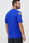 Тренувальна футболка adidas Performance Training Icons з принтом колір блакитний