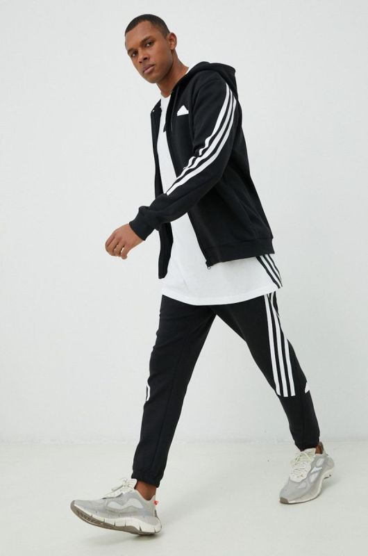 Бавовняна футболка adidas колір білий з аплікацією (2902795) фото 2