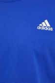 Бавовняна футболка adidas однотонний колір блакитний (3029437)