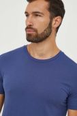 Бавовняна футболка Polo Ralph Lauren 3-pack однотонний колір блакитний