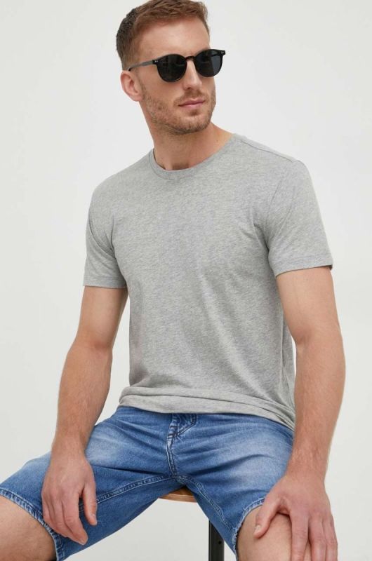 Бавовняна футболка Polo Ralph Lauren 3-pack колір синій однотонний (3386664)