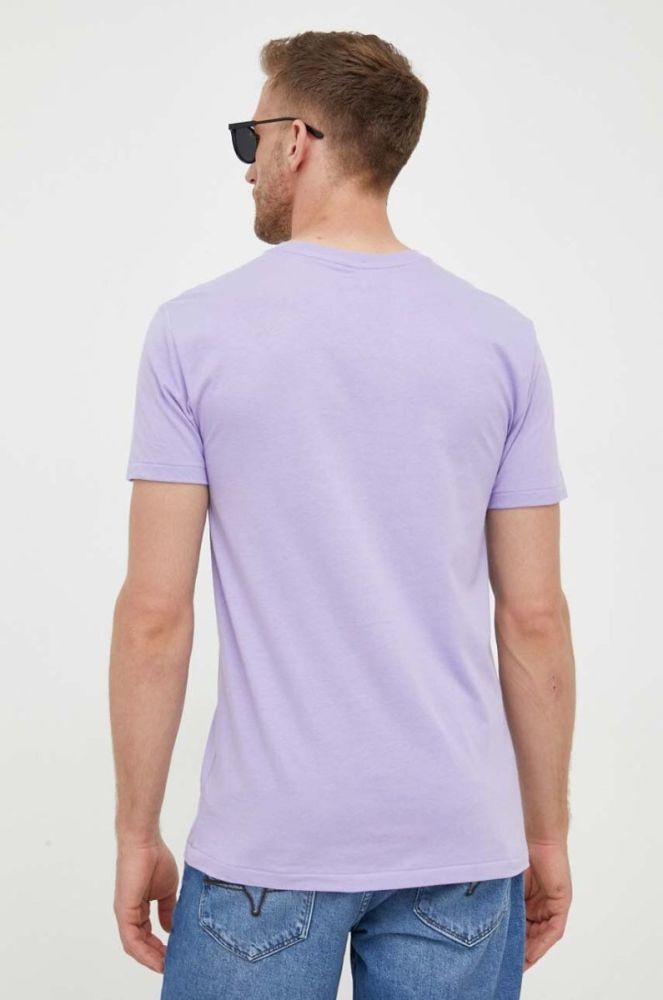 Бавовняна футболка Polo Ralph Lauren 3-pack колір синій однотонний (3386664) фото 6
