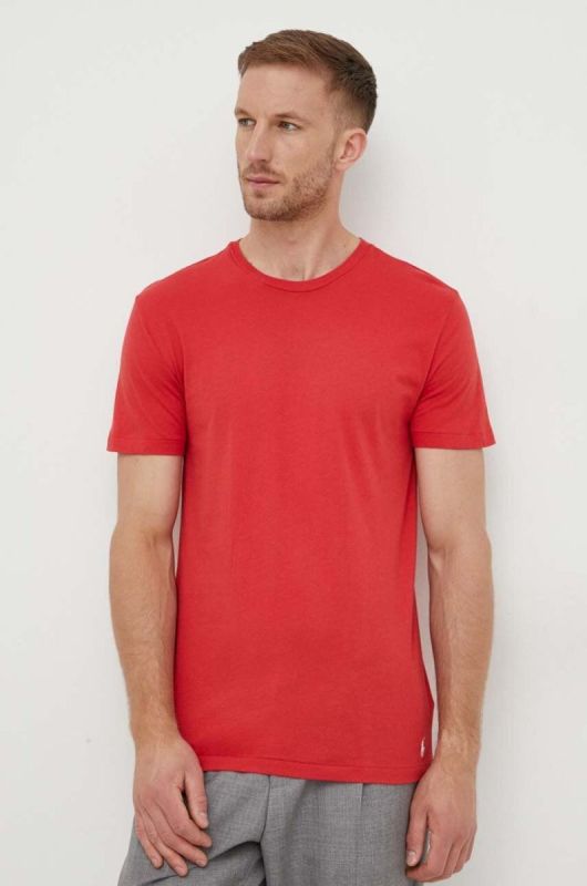 Бавовняна футболка Polo Ralph Lauren 3-pack колір синій однотонний (3386669) фото 2