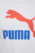 Бавовняна футболка Puma колір білий з принтом (3015795)