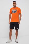 Бавовняна футболка Puma колір помаранчевий з принтом (3091804)