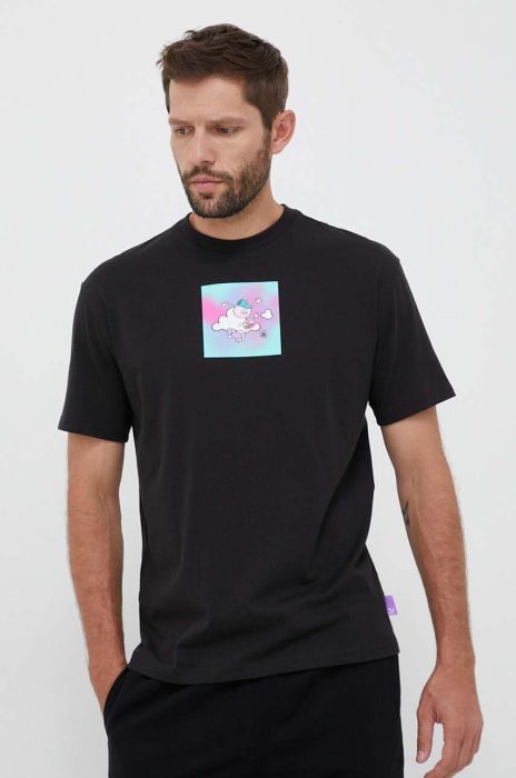 Бавовняна футболка Puma X 8ENJAMIN колір чорний з принтом (3331298)