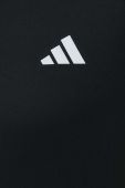 Бігова футболка adidas Performance Run Icons колір чорний з принтом