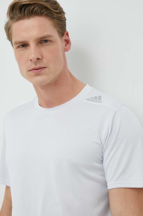 Бігова футболка adidas Performance Designed to Run однотонна колір блакитний