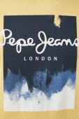 Бавовняна футболка Pepe Jeans колір жовтий з принтом (3258474)