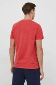 Бавовняна футболка Pepe Jeans Jacko Колір червоний однотонна колір червоний
