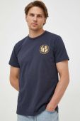 Бавовняна футболка Pepe Jeans колір синій з принтом (3258486)