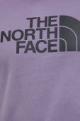 Бавовняна футболка The North Face колір фіолетовий з принтом (3015820)