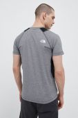 Спортивна футболка The North Face Glacier колір сірий візерунок