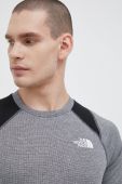 Спортивна футболка The North Face Glacier колір сірий візерунок