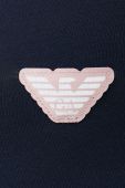 Футболка Emporio Armani Underwear чоловічий колір синій однотонний