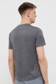 Тренувальна футболка Reebok колір сірий меланж