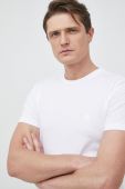 Футболка Trussardi чоловічий колір білий однотонний