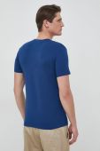 Футболка Trussardi чоловічий однотонний колір блакитний