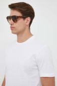 Бавовняна футболка Trussardi колір білий однотонний (3192171)