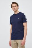 Бавовняна футболка Lacoste колір синій з аплікацією TH5071-001