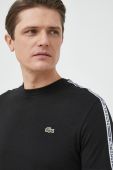 Бавовняна футболка Lacoste колір чорний з аплікацією TH5071-001